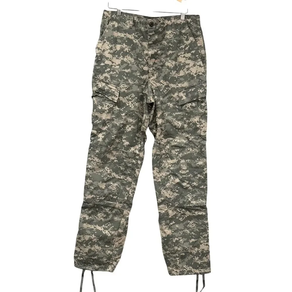 US Army ACU UCP Digital Camo Cargo Pants Medium X-Long Military Combat Gorpcore